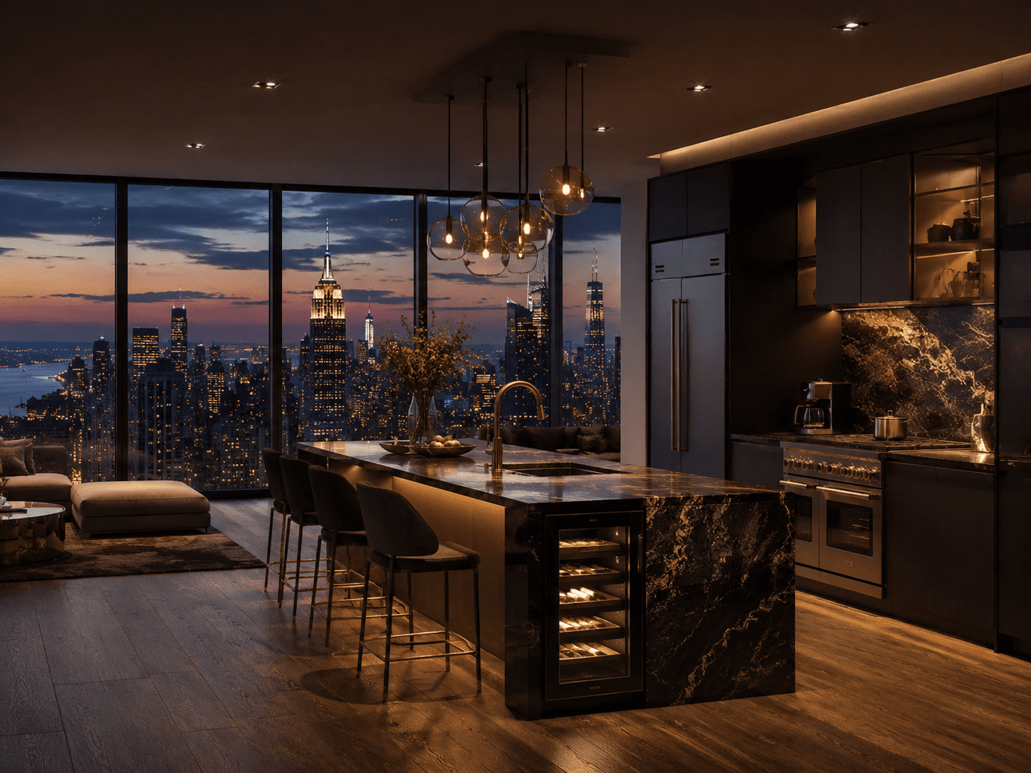 Manhattan Service Areas Kitchen